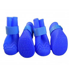 Сапожки Pet Fashion (Пет Фэшн) Для Собак Силикон 10 Синий