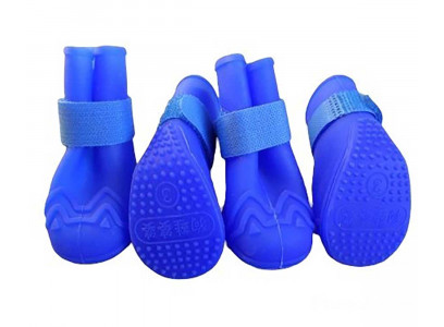 Сапожки Pet Fashion (Пет Фэшн) Для Собак Силикон 10 Синий