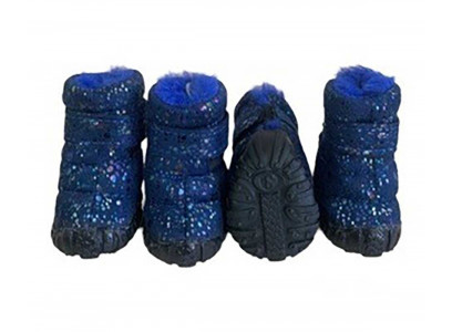 Угги Pet Fashion (Пет Фешн) Для Собак Мелких Пород Северное Сияние 5 Мех Синий 