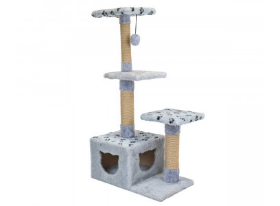 Домик-Когтеточка Барс Квадратный 3-Уровня 65*36*107см Rp8807