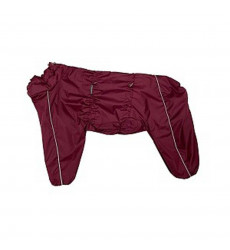 Комбинезон Osso Fashion (Оссо Фешн) Для Собак Утепленный Флисом Р 65 1 Девочка Бордо Кзф 1011