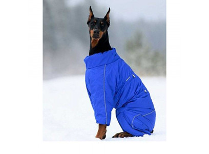 Комбинезон Osso Fashion (Оссо Фешн) Для Собак Утепленный Синтепоном Р 50 2 Мальчик Синий Кбз 1014