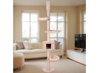 Игровой Комплекс Для Кошек Mypets (МайПетс) High House 241-270*82*48см 67252 Кремовый 