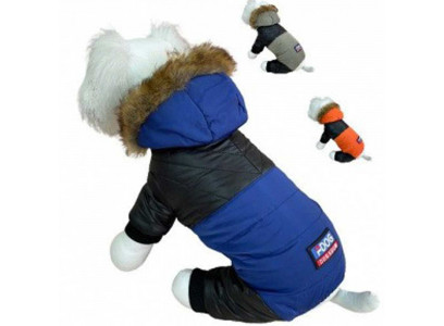 Комбинезон Pet Fashion (Пет Фешн) Для Собак Wh005 S Подклад Флис Голубой Снято