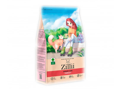 Сухой Корм Zillii (Зилли) Для Кошек Ph Контроль Индейка Urinary Care Cat 400г 5658170 