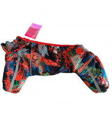 Комбинезон Pet Fashion (Пет Фешн) Gu02 Форсаж 10 Девочка Мех Терракот