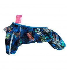 Комбинезон Pet Fashion (Пет Фешн) Gu031 Форсаж 10 Мальчик Мех Синий