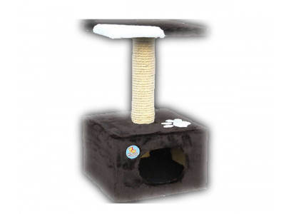 Домик Zoonik (Зооник) Для Кошки Малый Однотонный Мех 22091