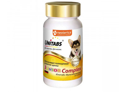Unitabs (Юнитабс) Juniorcomplex B9 Мультикомплексные Витамины Для Щенков 200т U2072 