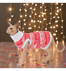 Водолазка Osso Fashion (Оссо Фешн) Для Кошек Утепленная Р L Сканди Узор Вк 1033