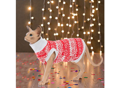 Водолазка Osso Fashion (Оссо Фешн) Для Кошек Утепленная Р L Сканди Узор Вк 1033 