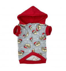 Футболка Osso Fashion (Оссо Фешн) Для Собак с Капюшоном Новогодняя 20 Тфк-1015