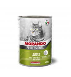 Консервы Morando (Морандо) Professional Для Кошек Телятина Паштет 400г (1*24)