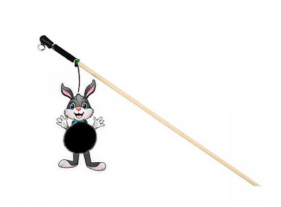 Игрушка Gosi (Госи) Для Кошек Новогодний Подарок Махалка Заяц На Веревке 07416ny 