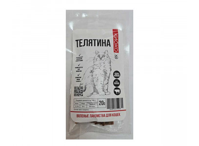 Лакомство Киоко Для Кошек Телятина 20г
