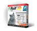 RoClub (Рольф lf Клаб) 3d Капли От Блох и Клещей Для Кошек 4-8кг 3шт R443 