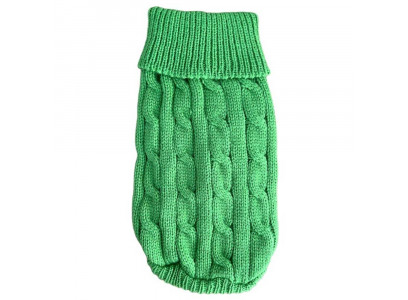 Свитер Pet Fashion (Пет Фешн) Для Собак Косичка Xxxl Зеленый