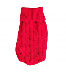 Свитер Pet Fashion (Пет Фешн) Для Собак Косичка Xxl Красный