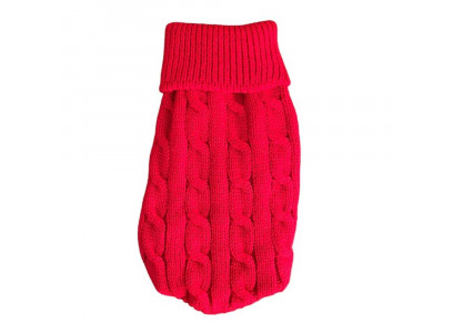 Свитер Pet Fashion (Пет Фешн) Для Собак Косичка Xxxl Красный