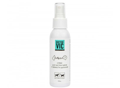 Спрей Doctor Vic (Доктор Вик) Для Чистки Зубов Для Кошек и Собак 100мл 14312
