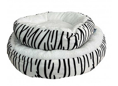 Лежак Pet Fashion (Пет Фешн) Сафари Зебра L 50см