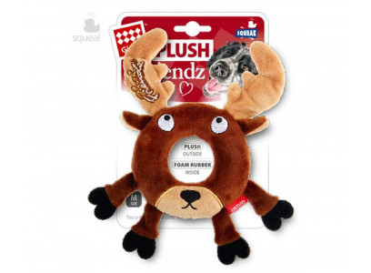 Игрушка Gigwi (Гигви) Для Собак Лось с Пищалкой 19см 75305