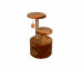 Домик Когтеточка 46*46*84см 3-Х Уровневый Круглый Сизаль Rp8100с 