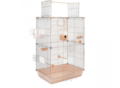 Клетка Для Птиц Есо Лора-2 2-Секция 58*40*88см Разборная Дарелэнд Rp4611 