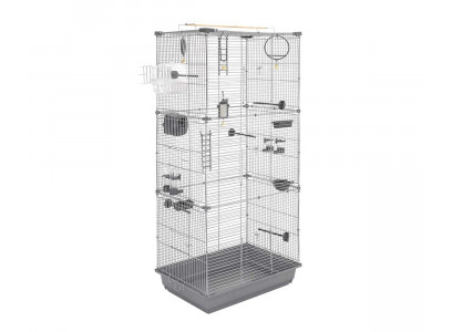 Клетка Для Птиц Дарелэнд Есо Лора-3 3-Секция 58*40*126см Разборная Rp4612 