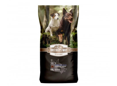 Сухой Корм Zoogurman (Зоогурман) Для Собак с Чувствительным Пищеварением Ягненок и Рис Sensitive Breeder`S Way 23/12 15кг 8054