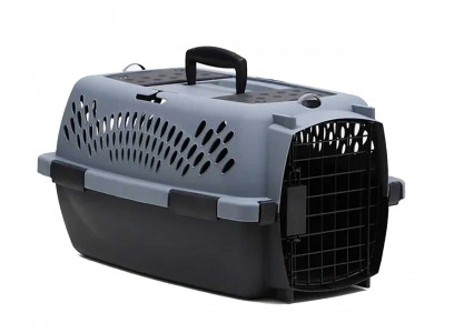 Переноска Brava (Брава) Для Животных Средняя Металлическая Дверь 49*32*26см Пластик 