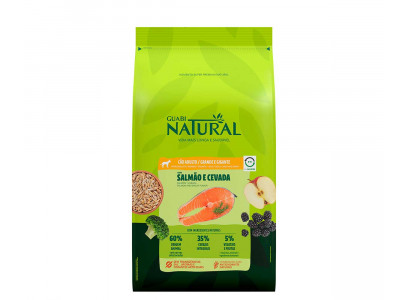 Сухой Корм Guabi Natural (Гуаби Натурал) Для Собак Крупных Пород Лосось и Ячмень Dog Adult 12кг 17935 