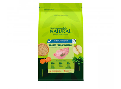 Сухой Корм Guabi Natural (Гуаби Натурал) Для Собак Мелких Пород Цыпленок и Коричневый Рис 20кг 14989 