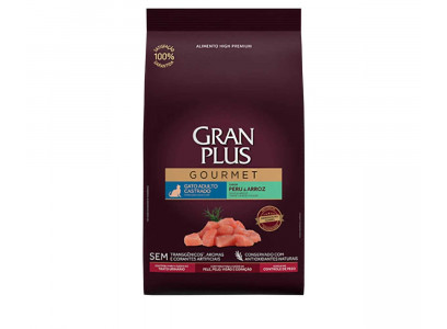 Сухой Корм Granplus (Гранплюс) Сухой для Стерилизованных Кошек Индейка и Рис Cat Sterilized 3кг 16990 