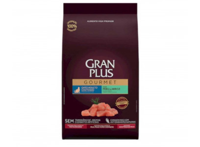 Сухой Корм Granplus (Гранплюс) Для Стерилизованных Кошек Индейка и Рис Cat Sterilized 10,1кг 16792 