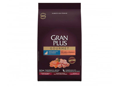 Сухой Корм Granplus (Гранплюс) Для Стерилизованных Кошек Лосось и Цыпленок Cat Sterilized 10,1кг 16839 