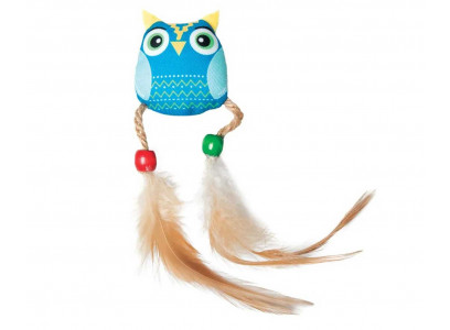 Игрушка Triol (Триол) Для Кошек Совенок с Перьями 55/150мм 22141046
