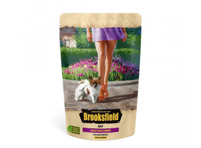 Сухой Корм Brooksfield (Бруксфилд) Для Собак Мелких Пород Говядина и Рис Adult Dog Small Breed 700г 5651080 
