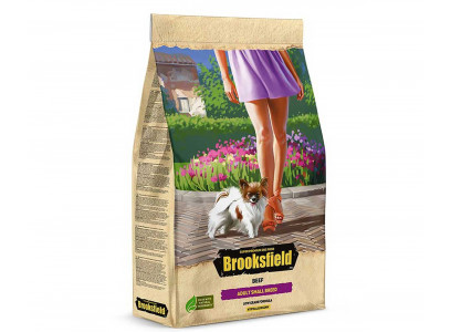 Сухой Корм Brooksfield (Бруксфилд) Для Собак Мелких Пород  Мелких Пород Говядина и Рис Adult Dog Small Breed 1,5кг 5651081 