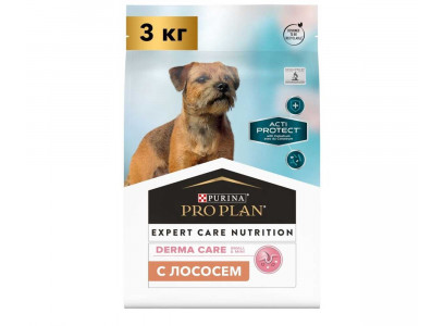 Сухой Корм Pro Plan (Проплан) Для Собак Мелких Пород  с Чувствительной Кожей Лосось 3кг Acti Protect (1*4) 
