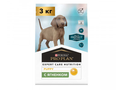 Сухой Корм Pro Plan (Проплан) Для Щенков с Чувствительным Пищеварением Ягненок Acti Protect 3кг (1*4) 