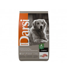 Сухой Корм Darsi (Дарси) Для Собак с Чувствительным Пищеварением Индейка Sensitive 10кг 37087