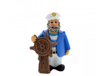 Декорация Prime (Прайм) Моряк Рулевой Вудман Пластик 4,5*3*6,5см Pr-Pe259