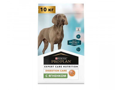 Сухой Корм Pro Plan (Проплан) Для Собак Средних Пород с Чувствительным Пищеварением Ягненок Acti Protect 10кг 