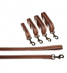 Поводок Brava (Брава) Брезент 5м Ширина 25 Светоотражающий Арт287 