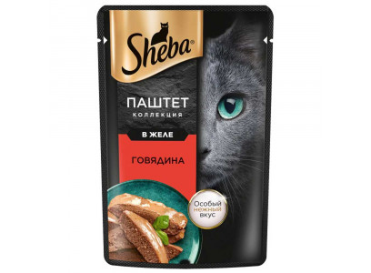 Влажный Корм Sheba (Шеба) Для Кошек Говядина Паштет 75г (1*28) 