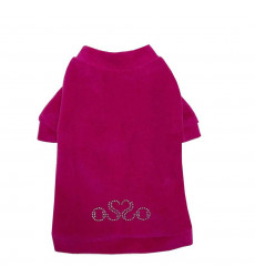 Толстовка Osso Fashion (Оссо Фешн) Для Cобак Велюр 22 Фуксия Тв 1091