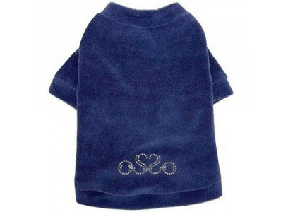 Толстовка Osso Fashion (Оссо Фешн) Для Cобак Велюр 28 Индиго Тв 1085
