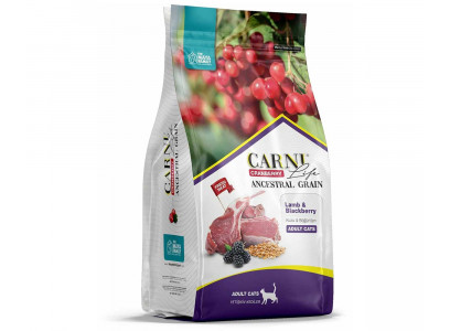 Сухой Корм Carni Life (Карни Лайф) Для Кошек Ягненок и Ежевика Adult 5кг 
