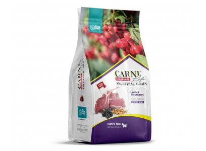 Сухой Корм Carni Life (Карни Лайф) Для Щенков Мелких Пород Ягненок и Ежевика Puppy Mini 2,5кг  